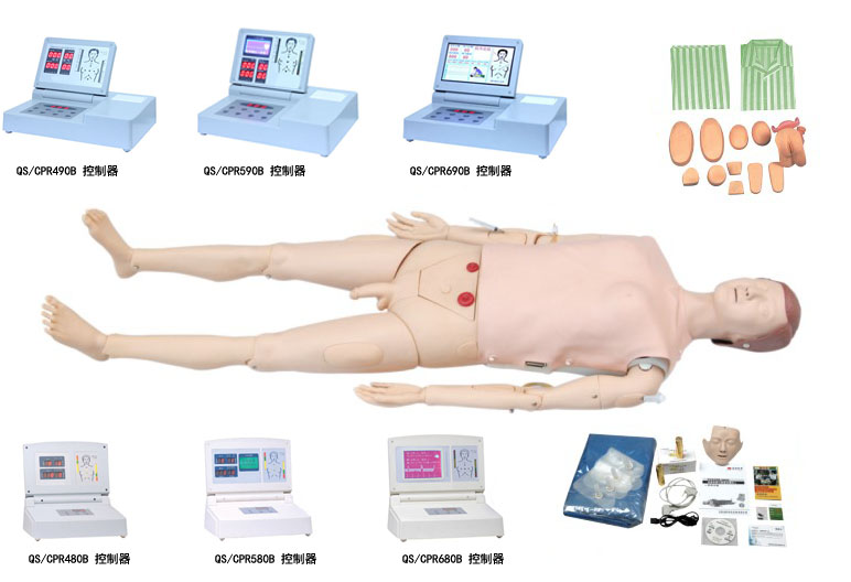 心肺復(fù)蘇帶護(hù)理導(dǎo)尿模型